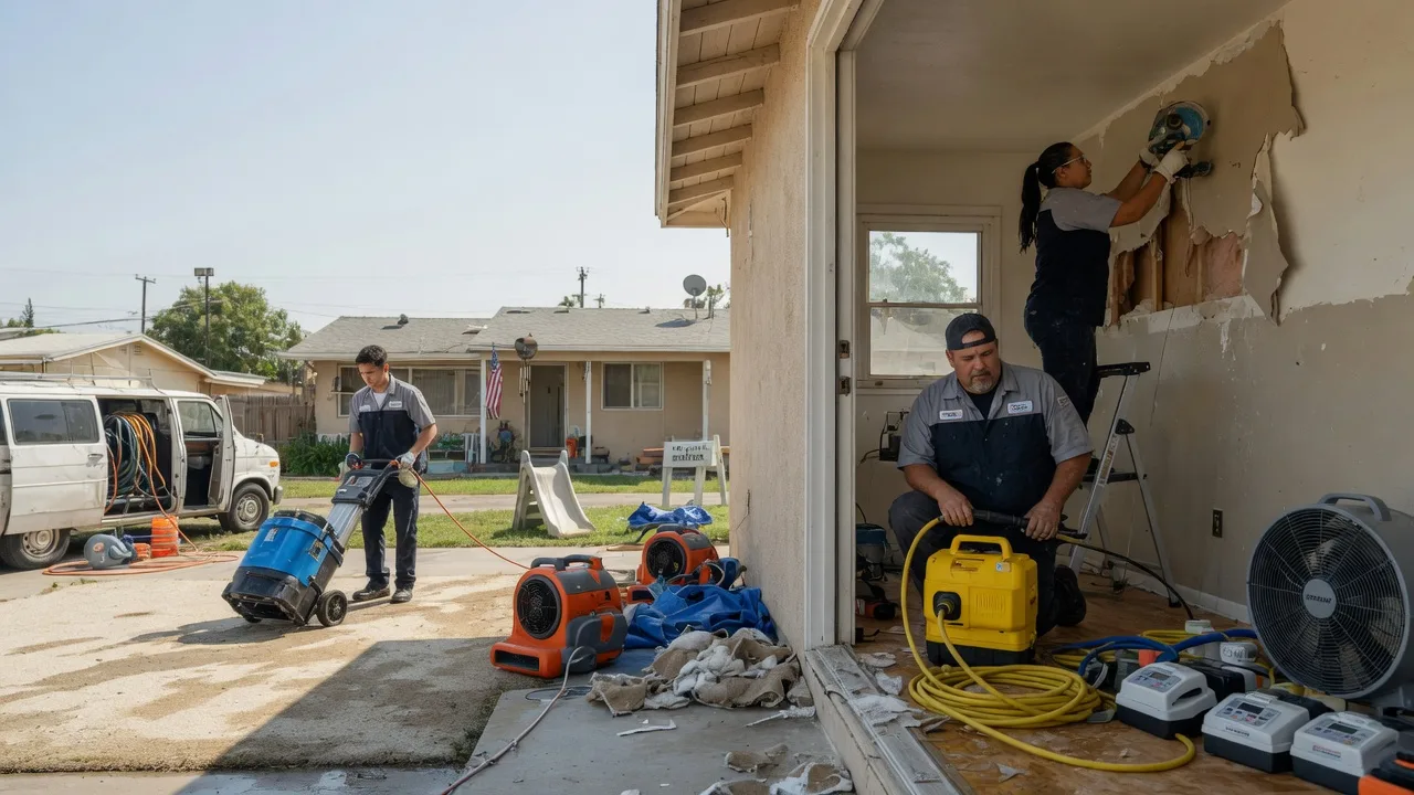 Water Damage Restoration in Pesotum, IL near me